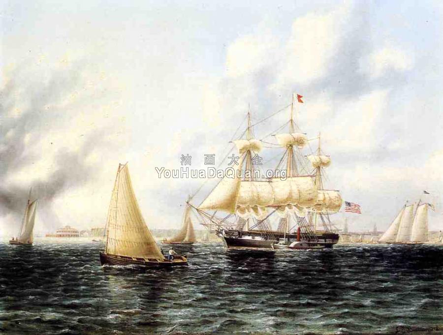 New York Harbor - 詹姆斯·E·巴特斯沃思